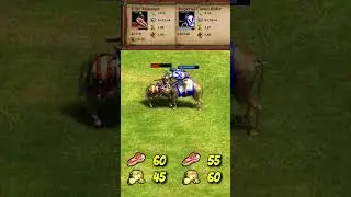 Elite Monaspa vs Imperial Camel Rider (AoE2) #Shorts