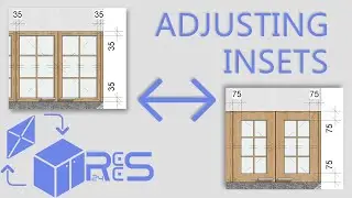 Realtime Custom Cabinetry System 24 (for Revit&reg;) : ADJUSTING INSETS