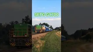SETG G1700 mit D&uuml;ngerzug #bahn #train #trainspotting #railway #railroad #railfan #diesellok #rail