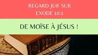 Regard juif sur Exode 10.1 : de Mo&iuml;se &agrave; J&eacute;sus !