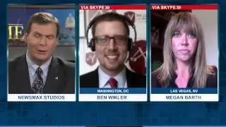 Newsmax Prime | Megan Barth and Ben Wikler