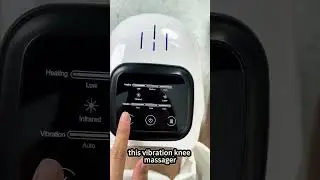 Rechargeable Knee Massager with Heat & Infrared &mdash; Home Relaxation Device