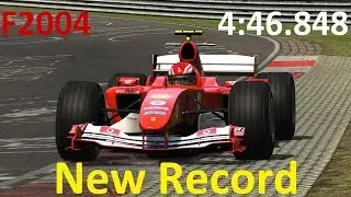 F2004 Nordschleife 4:46.848 Assetto Corsa + SETUP in description (no record anymore)