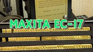 Честный обзор MAXITA EC-17 | Пресс для горячего тиснения
