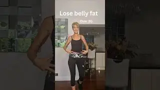 Do this to lose belly fat over 50. #50plusandfabulous #fitover50 #fitnessover50 #fabulous50s