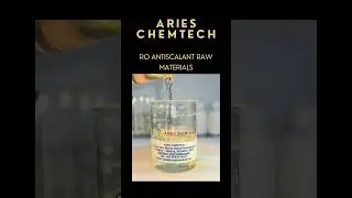 RO ANTISCALANT #waterfiltration