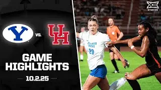 BYU vs. Houston Highlights (10.2.25) | 2025 Big 12 Soccer