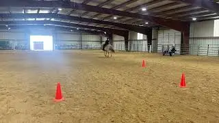Lily and Cenja, Stock Seat Eq District Show 2025