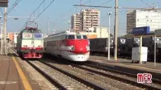 GLI ULTIMI ETR 450 - SPECIALE TRENO CHARTER PER I CROCIERISTI in partenza da Civitavecchia.