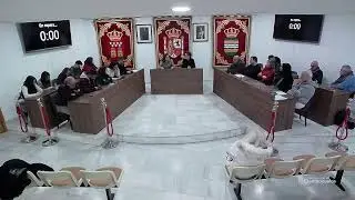 Pleno Extraordinario Ayuntamiento de Ciempozuelos 24/12/25