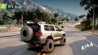 GTA V  : Remastered Graphics 2021 | Maxed Out Settings | RTGI