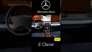 MERCEDES E CLASSE INTERIOR EVOLUTION