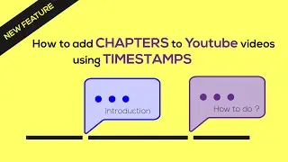 Add chapters to your videos using timestamps