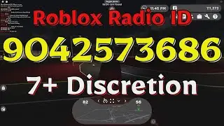 Discretion Roblox Radio Codes/IDs