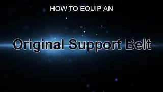 Equipping An Original Ostomy Support Belt by PouchWear