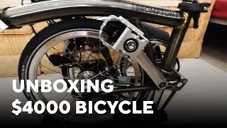 Unboxing $4000 Brompton Bike