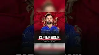 Virat Kohli captain of RCB In IPL 2025 🫡 #shorts