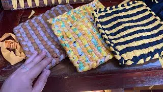 full tutorial sa paggawa ng potholder‼️#shortsviral #doormatdesign #rugmaking 