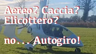 Volo l'autogiro Ela Eclipse