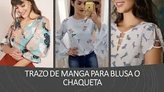 TRAZA FÁCILMENTE TUS MANGAS BÁSICA, LARGA, CORTA Y 3/4