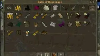 My bank in Runescape