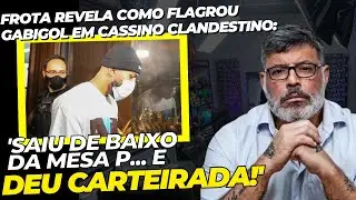 Frota revela como flagrou Gabigol escondido embaixo da mesa em cassino clandestino na pandemia
