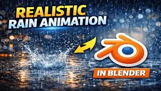 How to Create REALISTIC Water Animation in Blender | Step-by-Step Tutorial 🌊