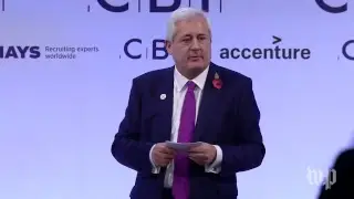 U.S. commerce secretary addresses the Confederation of British Industry