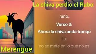 D.S. merengue..la chiva perdio el rabo
