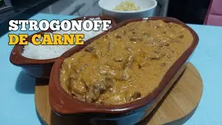 STROGONOFF DE CARNE