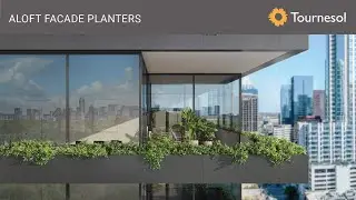 Tournesol Aloft Fa&ccedil;ade Planters Installation Part 1 of 2 | Single Planter Mounting