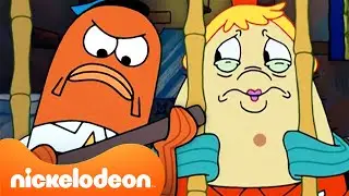 SpongeBob | 16 razy, gdy pani Puff była niegrzeczna! 🐡 | Nickelodeon Polska