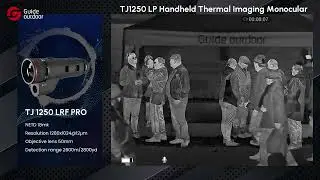 Thermal footage | Guide outdoor TJ1250LP thermal monocular