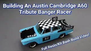 Austin A60 Banger Racer Brian Steed Tribute Full Build Video - Small Scale GB Bonus Build