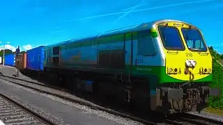 IWT, DFDS & Timber trains in Athlone, Co Westmeath