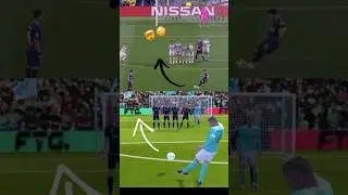 Messi&rsquo;s Free-Kick against Liverpool 😱🤯 #shorts #youtubeshorts #dls #dls23