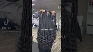 Goddess box braids  #boxbraids #goddess #bohemianbraids