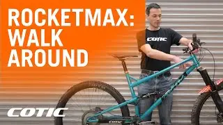 The Cotic RocketMAX in one minute with Cy