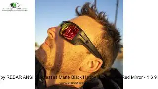 Spy REBAR ANSI Sunglasses Matte Black Happy Bronze with Red Mirror   1 6 9 2