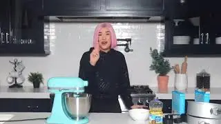 James Charles singing the lazy town bake song. (With the actual music in the background)