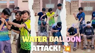 We Attacked Each Other With Water Balloons 😱