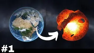 Moon vs Earth Collision Simulation | Solar Smash Android Gameplay Walkthrough Part 1
