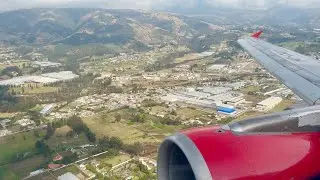 Onboard Landing | Quito Airport UIO | Avianca Airbus A320