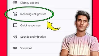 Incoming call gesture ka matlab kya hota hai | How to use incoming call gesture