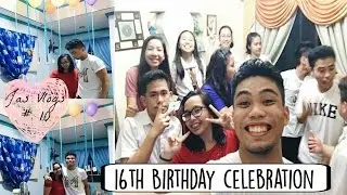 Jas Vlogs #10: Sweet 16 Birthday Celebration || Jasmin Beatriz