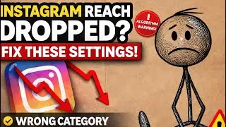 Instagram Reach Dropped? | Fix These Settings Before Posting Again