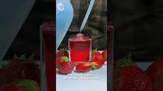 Making Strawberry 🍓 Perfume | Luxury Fruit Perfume store in Kolkata #luxury #perfume #strawberry