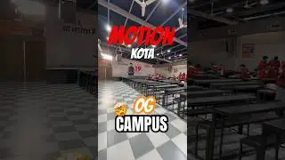 Mind blowing campus 🤯🤯 for JEE ASPIRANTS😍|| CAMPUS TOUR MOTION KOTA #kota #vlog #result #jee