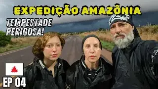 Família de Moto 04: NÃO CONSEGUIMOS CHEGAR NO NOSSO DESTINO, TEMPESTADE SEM FIM