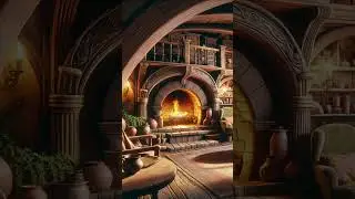 Cozy Hobbit Nook: Jazz & Blues Fireside Retreat | Fantasy-Inspired Relaxation (3.7)